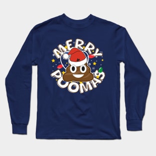 Merry Poo-Mas Long Sleeve T-Shirt